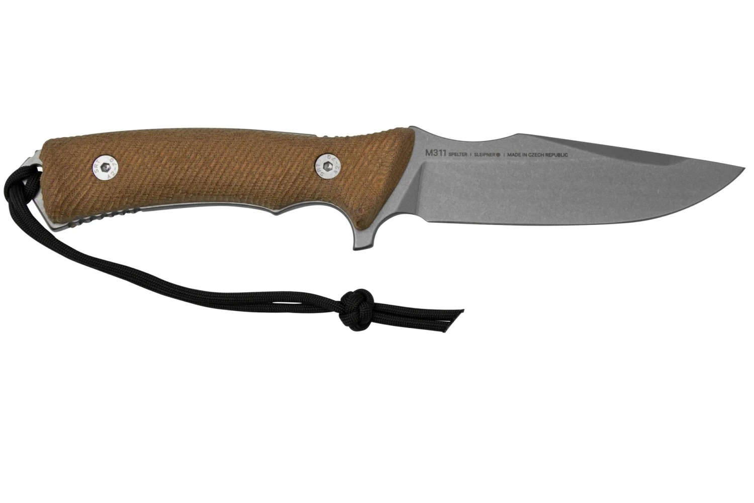 ANV Knives M311 SPELTER Stonewashed Sleipner, Coyote Handle, Black Kydex Sheath, Cuchillo De Supervivencia 4 ANV Knives M311 SPELTER Stonewashed Sleipner, Coyote Handle, Black Kydex Sheath, Cuchillo De Supervivencia - Image 2