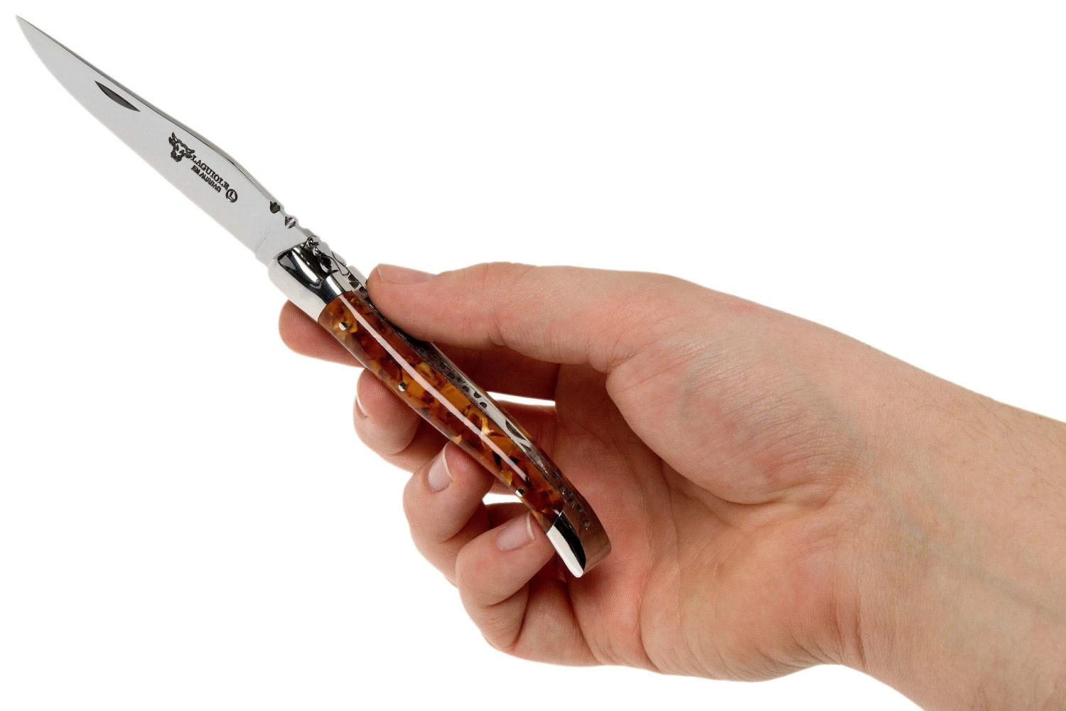 Laguiole En Aubrac L0210PPCI/FSI1 Popcorn Inlays Navaja Laguiole 10 Laguiole En Aubrac L0210PPCI/FSI1 Popcorn Inlays Navaja Laguiole - Image 8