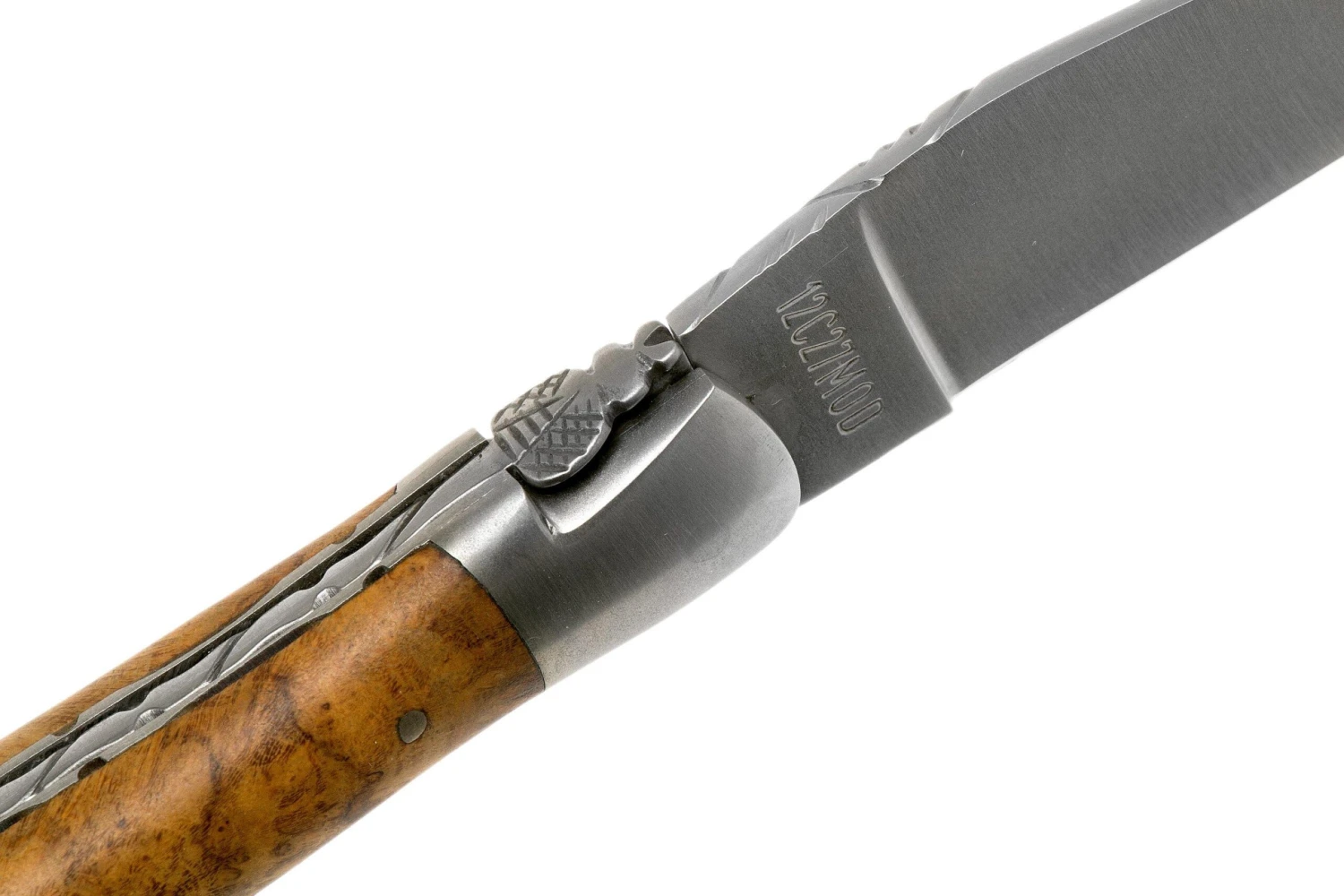 Laguiole En Aubrac 12cm De Madera De Teca Limado A Mano L0212LKH/FSB1 Navaja Laguiole 8 Laguiole En Aubrac 12cm De Madera De Teca Limado A Mano L0212LKH/FSB1 Navaja Laguiole - Image 6