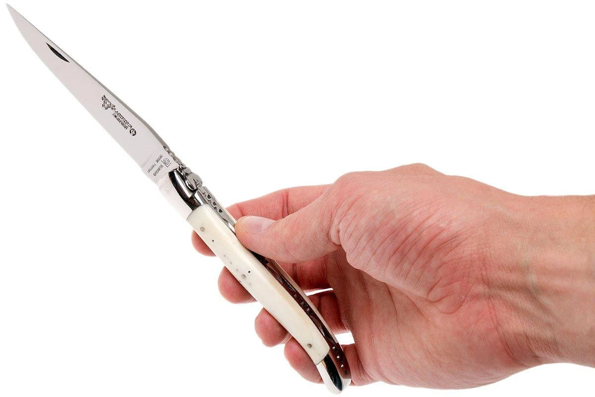 Laguiole En Aubrac Classic 12cm De Hueso Blanco L0212OSI-FSI1 10 Laguiole En Aubrac Classic 12cm De Hueso Blanco L0212OSI-FSI1 - Image 8