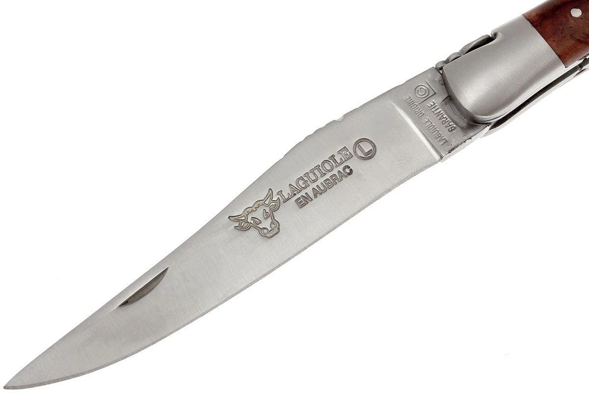 Laguiole En Aubrac 12cm Double Plates, Palissander Limado A Mano, L0712LPI-FSB1 4 Laguiole En Aubrac 12cm Double Plates, Palissander Limado A Mano, L0712LPI-FSB1 - Image 2