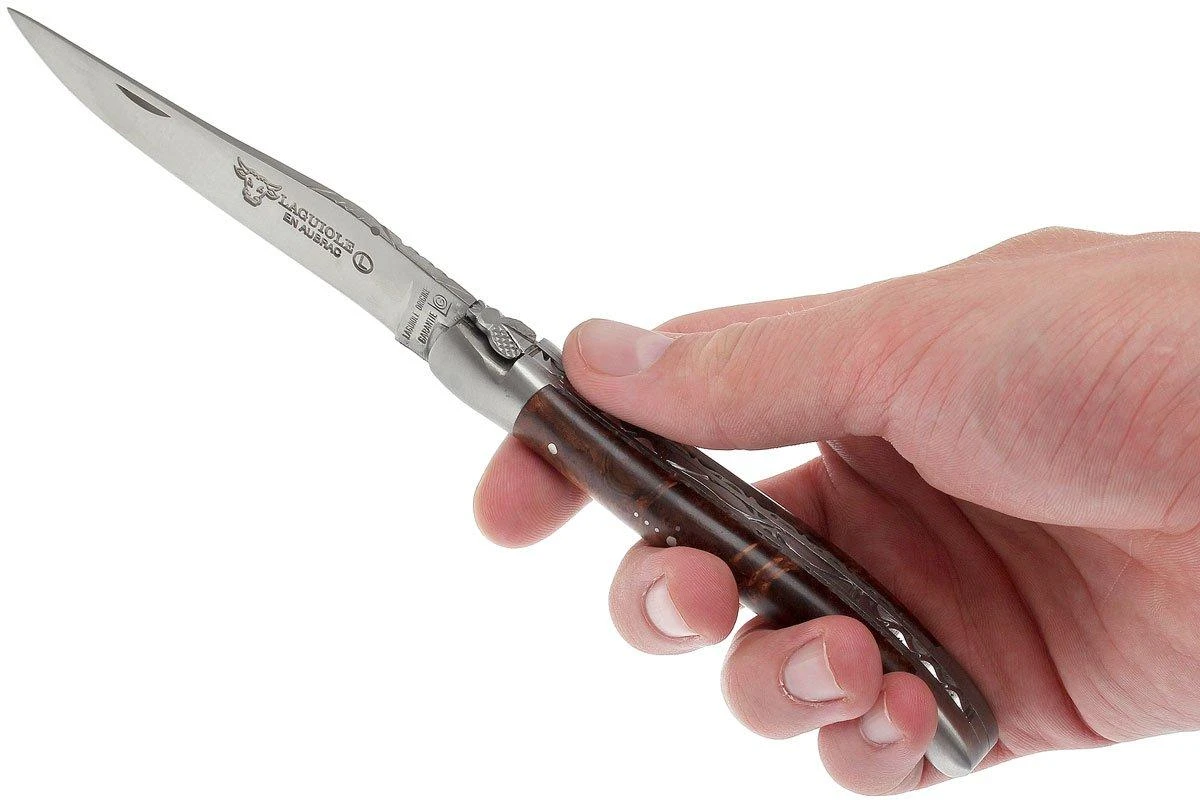 Laguiole En Aubrac 12cm Double Plates, Palissander Limado A Mano, L0712LPI-FSB1 9 Laguiole En Aubrac 12cm Double Plates, Palissander Limado A Mano, L0712LPI-FSB1 - Image 7