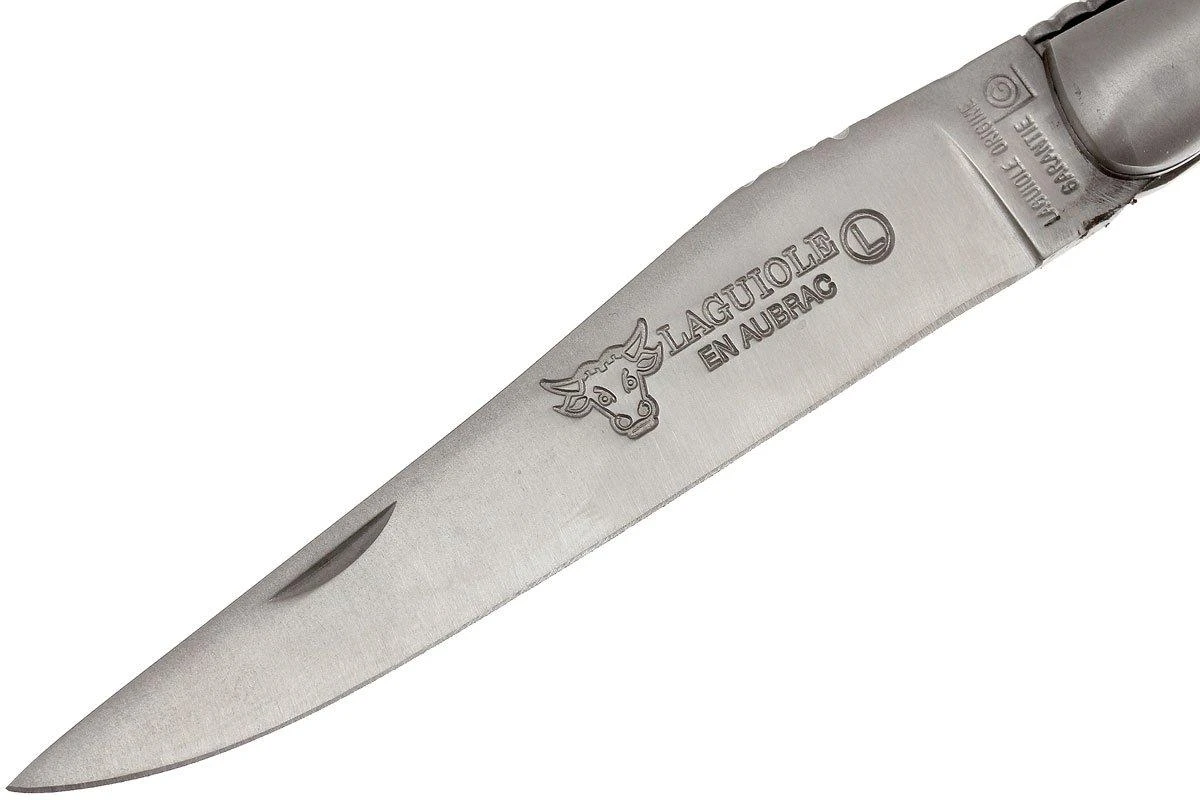 Laguiole En Aubrac 12cm Double Plates, Walnut Burl Limado A Mano, L0712LYI-FSB1 4 Laguiole En Aubrac 12cm Double Plates, Walnut Burl Limado A Mano, L0712LYI-FSB1 - Image 2