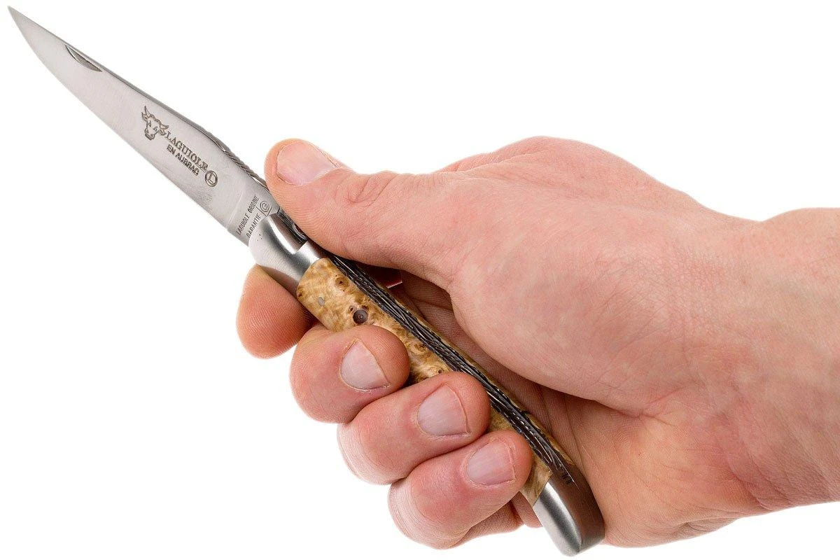 Laguiole En Aubrac 12cm Double Plates, De Madera De Castaño Limado A Mano, L0712NWI-FSB1 10 Laguiole En Aubrac 12cm Double Plates, De Madera De Castaño Limado A Mano, L0712NWI-FSB1 - Image 8