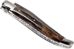 Laguiole En Aubrac 12 Cm Navaja Damascata, Full Handle Cuerno L0712PCI-FFI1 -Navaja Tienda AUL0712PCI FFI1 04 laguiole en aubrac aul0712pci ffi1 04