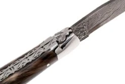 Laguiole En Aubrac 12 Cm Navaja Damascata, Full Handle Cuerno L0712PCI-FFI1 -Navaja Tienda AUL0712PCI FFI1 06 laguiole en aubrac aul0712pci ffi1 06