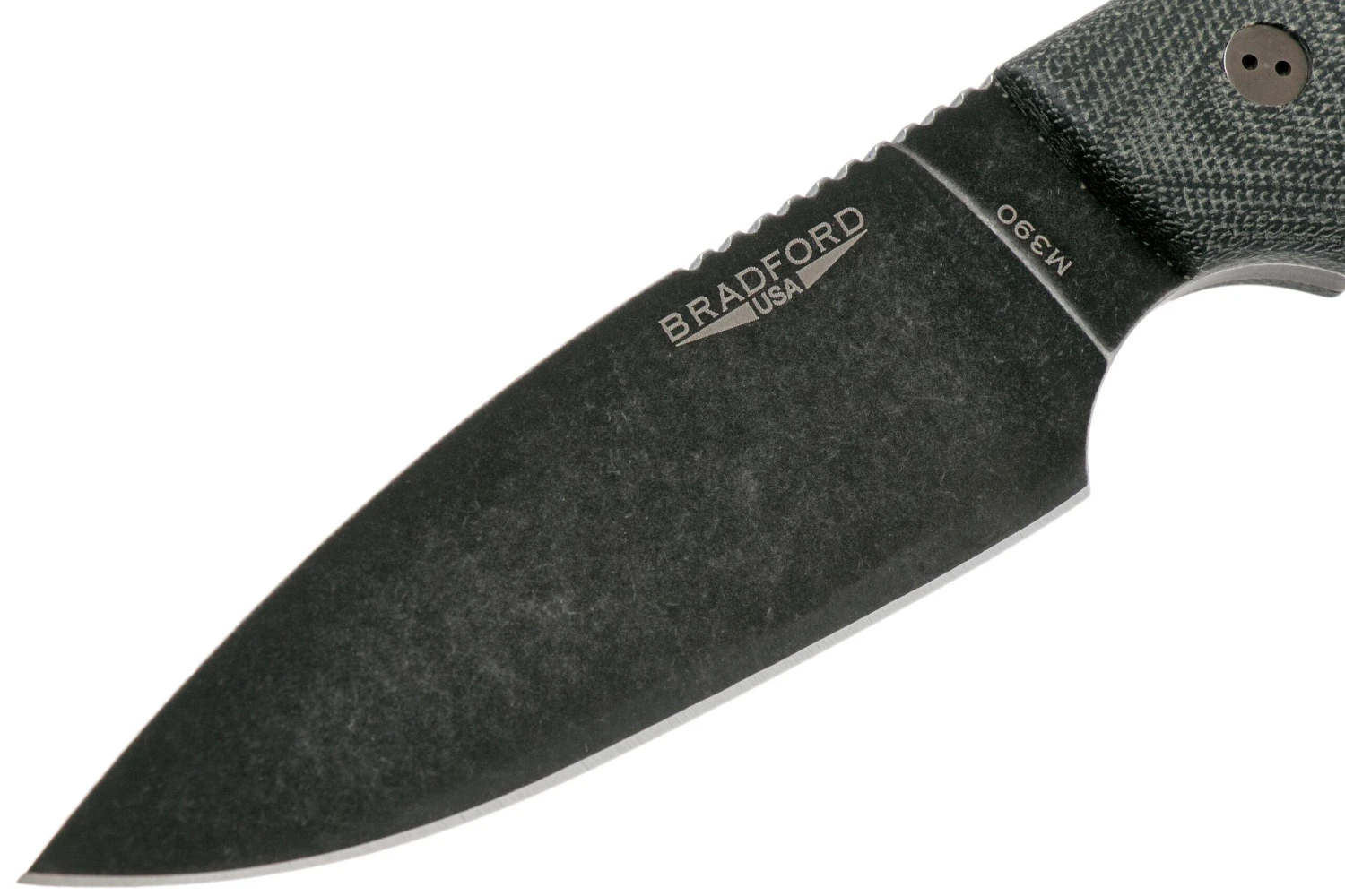 Bradford Guardian 4, 3D Black Micarta Guardian 4 M390, Full Flat Nimbus 4FH-101N 5 Bradford Guardian 4, 3D Black Micarta Guardian 4 M390, Full Flat Nimbus 4FH-101N - Image 3