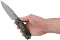 Bradford Guardian 4, 3D Black Micarta Guardian 4 M390, Sabre Stonewashed 4S-101 -Navaja Tienda BDK 4S 101 06 bradford knives