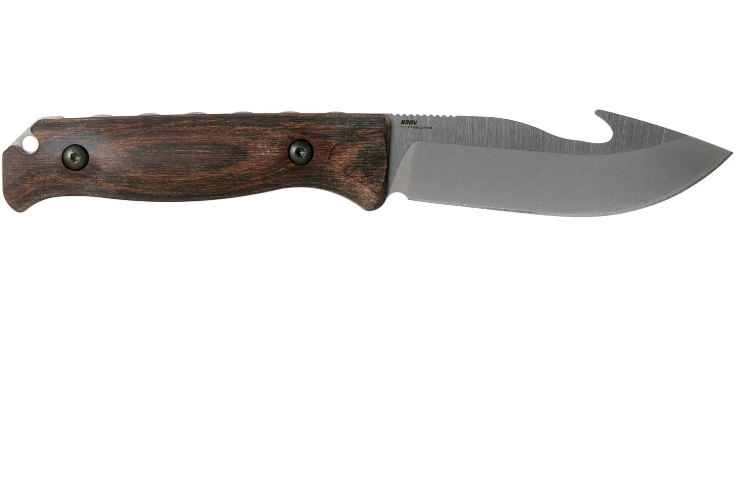 Benchmade Saddle Mountain Skinner Hook Wood 15004 Cuchillo De Caza 4 Benchmade Saddle Mountain Skinner Hook Wood 15004 Cuchillo De Caza - Image 2