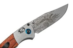 Benchmade Mini Crooked River Pheasant Limited Edition Artist Series 15085-2204, Navaja De Caza, Casey Underwood Diseño -Navaja Tienda BE15085 2204 06 benchmade