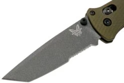 Benchmade Bailout Aluminio 537SGY-1 Navaja Dentada -Navaja Tienda BE537SGY 1 03 benchmade
