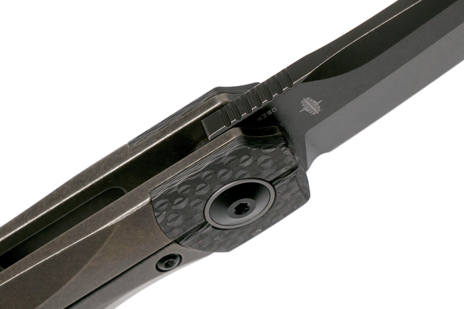 Bestech Thyra BT2106C Bronze Stonewashed Titanium, Carbon Fibre Bolster, Blackwashed Navaja, Diseño Kombou 7 Bestech Thyra BT2106C Bronze Stonewashed Titanium, Carbon Fibre Bolster, Blackwashed Navaja, Diseño Kombou - Image 5