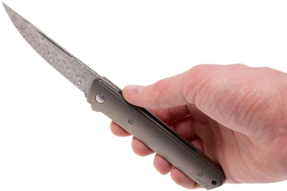 Böker Plus Kwaiken Flipper Damascus 01BO297DAM Navaja 10 Böker Plus Kwaiken Flipper Damascus 01BO297DAM Navaja - Image 8