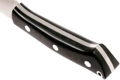 Bark River Fox River CPM 3V, Black Canvas Micarta, No Loop -Navaja Tienda BRK01 123BRKC LR 04 bark river brk01 123brkc lr 04