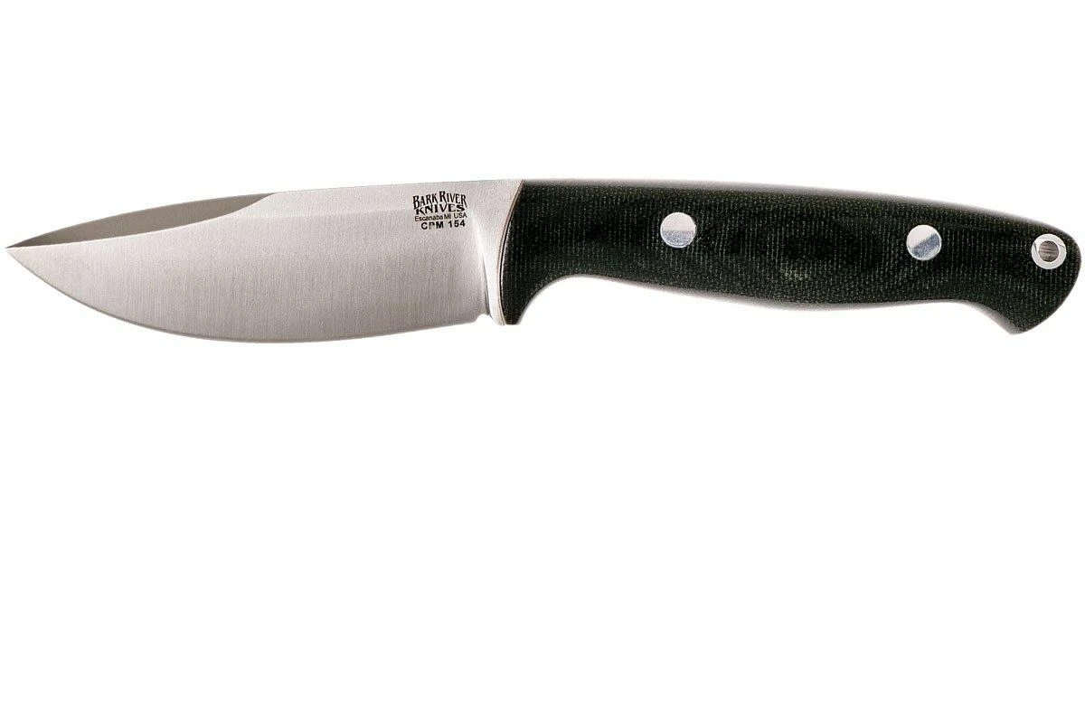 Bark River North Country EDC CPM 154, Black Canvas Micarta, Red Liners 3 Bark River North Country EDC CPM 154, Black Canvas Micarta, Red Liners