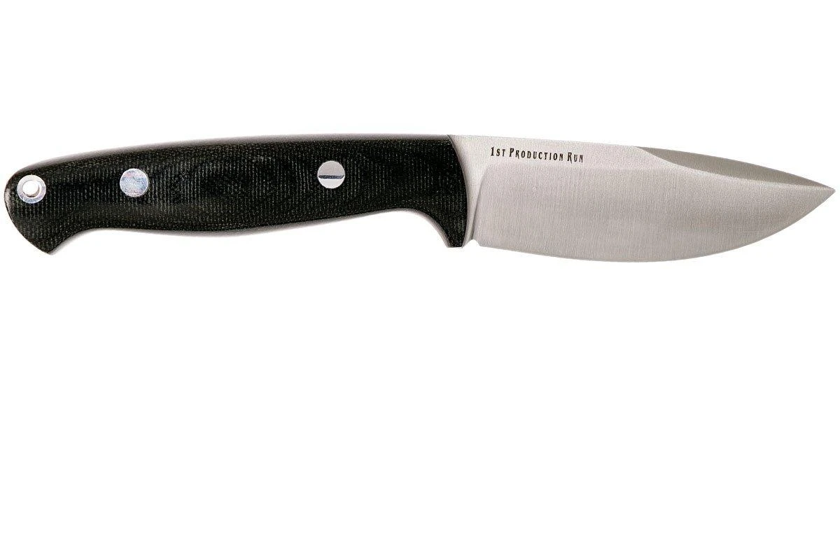 Bark River North Country EDC CPM 154, Black Canvas Micarta, Red Liners 4 Bark River North Country EDC CPM 154, Black Canvas Micarta, Red Liners - Image 2