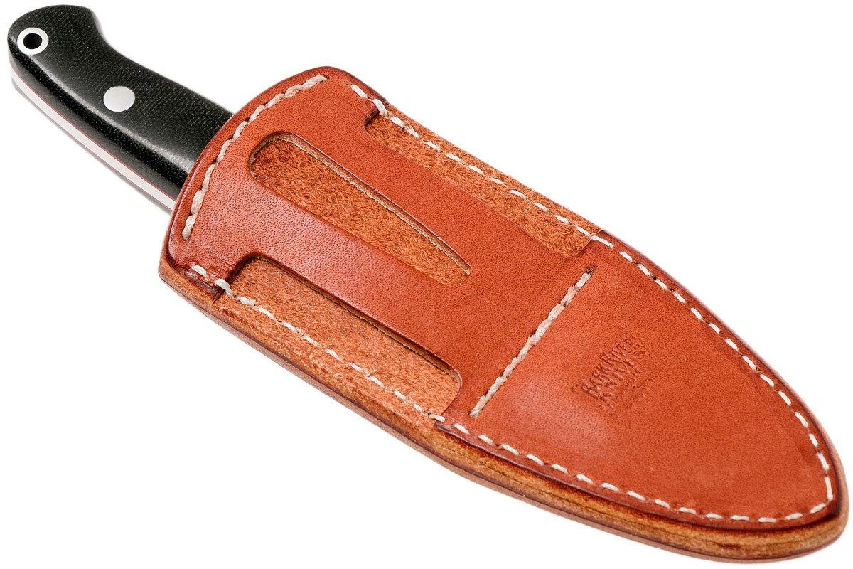 Bark River North Country EDC CPM 154, Black Canvas Micarta, Red Liners 10 Bark River North Country EDC CPM 154, Black Canvas Micarta, Red Liners - Image 8