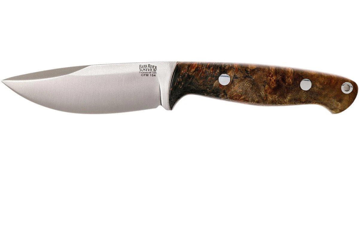 Bark River North Country EDC CPM 154, Gold & Black Elder Burl 3 Bark River North Country EDC CPM 154, Gold & Black Elder Burl