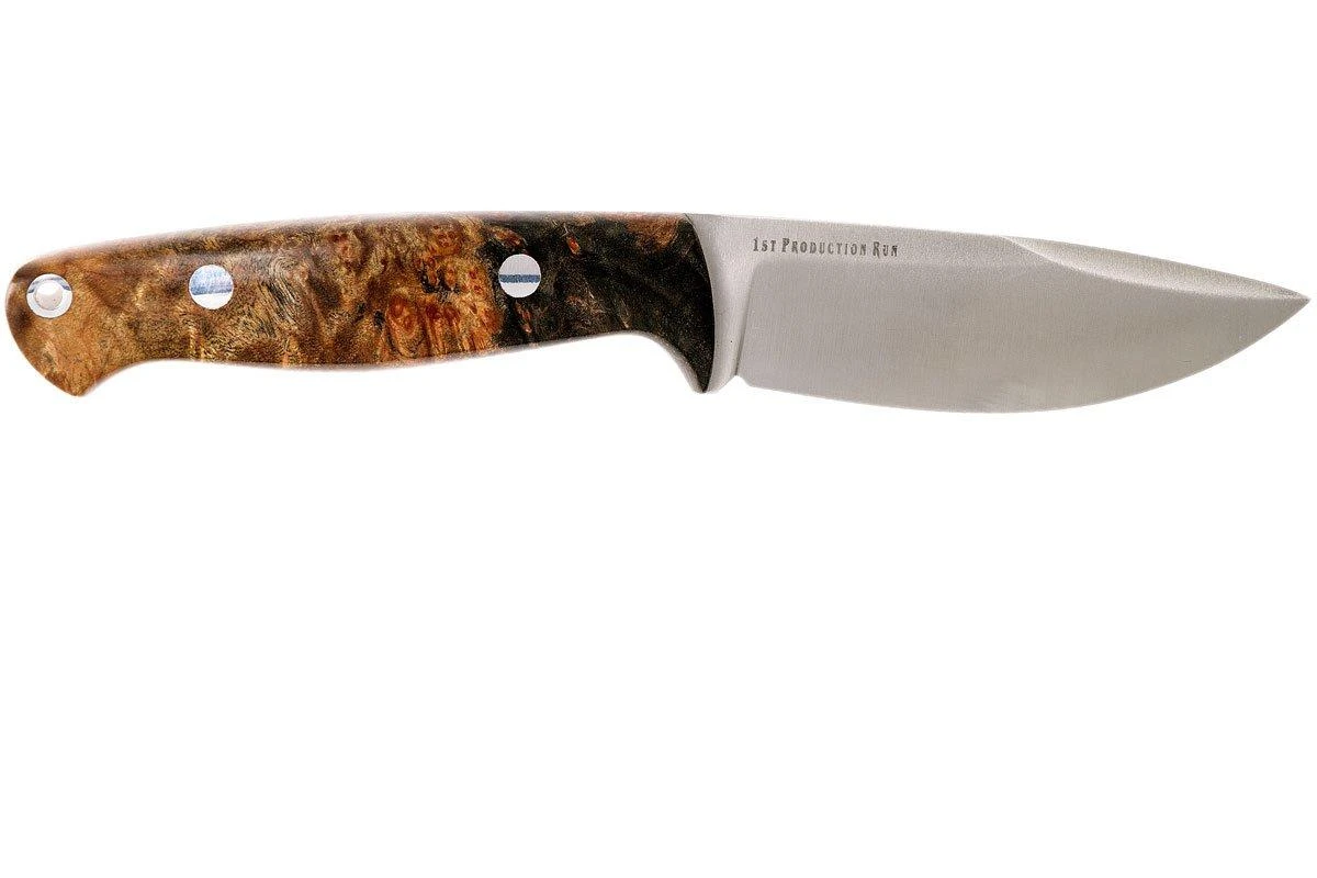 Bark River North Country EDC CPM 154, Gold & Black Elder Burl 4 Bark River North Country EDC CPM 154, Gold & Black Elder Burl - Image 2