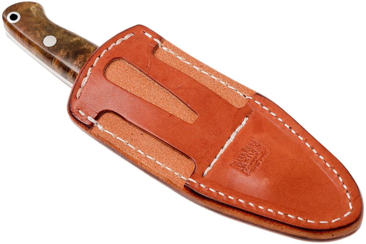 Bark River North Country EDC CPM 154, Gold & Black Elder Burl 10 Bark River North Country EDC CPM 154, Gold & Black Elder Burl - Image 8