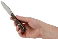 Bark River Lil’ Canadian CPM 3V American Walnut Cuchillo Fijo -Navaja Tienda BRK03 122AMW 05 bark river knives