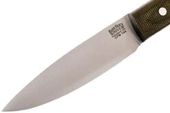 Bark River Bird & Trout CPM154, Green Canvas Micarta -Navaja Tienda BRK04 151GNC 03 bark river bird trout brk04 151gnc 03