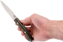 Bark River Bird & Trout CPM154, Green Canvas Micarta -Navaja Tienda BRK04 151GNC 06 bark river bird trout brk04 151gnc 06