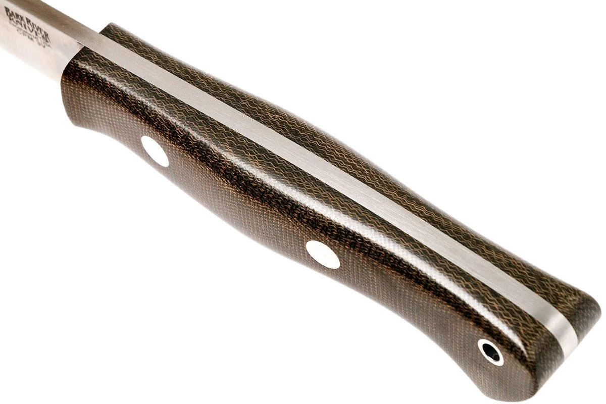 Bark River Aurora 3V, Green Canvas Micarta Cuchillo Bushcraft 8 Bark River Aurora 3V, Green Canvas Micarta Cuchillo Bushcraft - Image 6