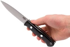 Bark River Aurora A2, Black Canvas Micarta 15 Bark River Aurora A2, Black Canvas Micarta -Navaja Tienda BRK06 140BRKC 06 bark river brk06 140brkc 06