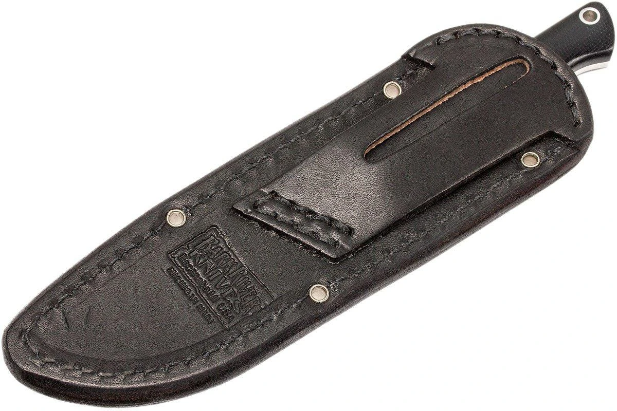 Bark River Bravo EDC A2, Black Canvas Micarta, Black Sheath 10 Bark River Bravo EDC A2, Black Canvas Micarta, Black Sheath - Image 8