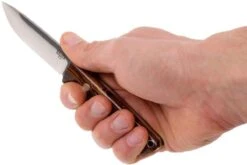 Bark River Bravo EDC A2 Rampless, Desert Ironwood, Funda Marrón -Navaja Tienda BRK07 007DIW1 06 bark river brk07 007diw1 06