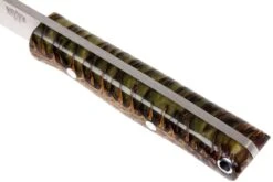 Bark River Bravo EDC A2 Rampless, Green Pinecone, Black Sheath -Navaja Tienda BRK07 007GPC3 05 bark river brk07 007gpc3 05