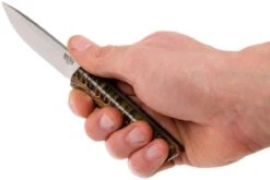 Bark River Bravo EDC A2 Rampless, Green Pinecone, Black Sheath -Navaja Tienda BRK07 007GPC3 06 bark river brk07 007gpc3 06