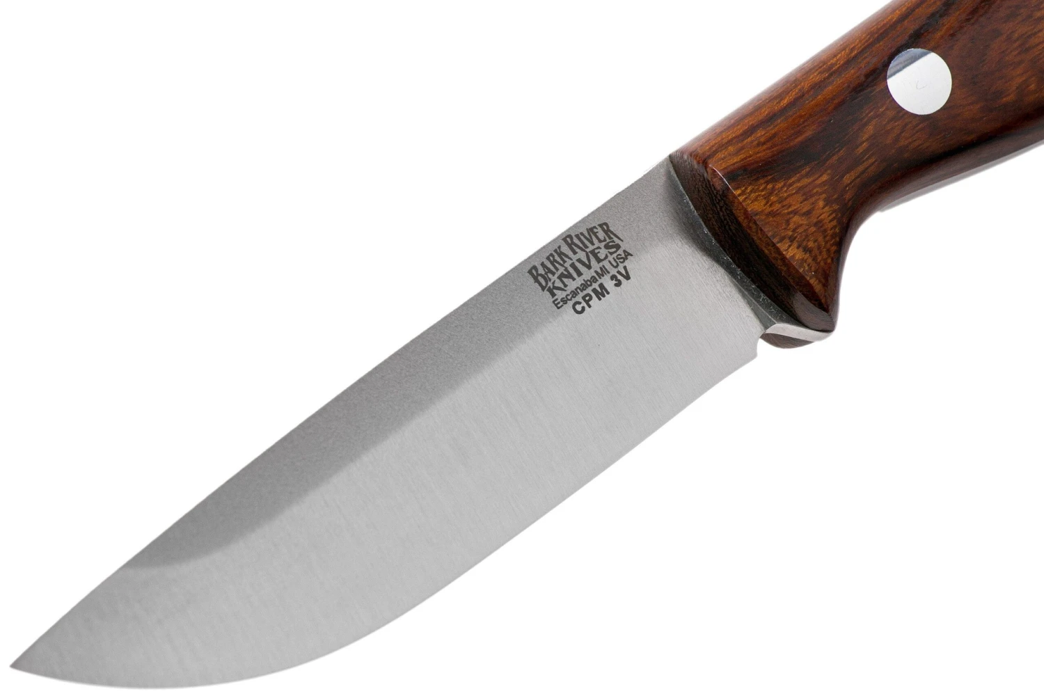 Bark River Bravo EDC CPM 3V Rampless, Desert Ironwood Cuchillo Bushcraft 5 Bark River Bravo EDC CPM 3V Rampless, Desert Ironwood Cuchillo Bushcraft - Image 3
