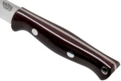 Bark River Bravo EDC CPM 3V Rampless, Burgundy Canvas Micarta Cuchillo Bushcraft -Navaja Tienda BRK07 027RCMR 05 bark river knives