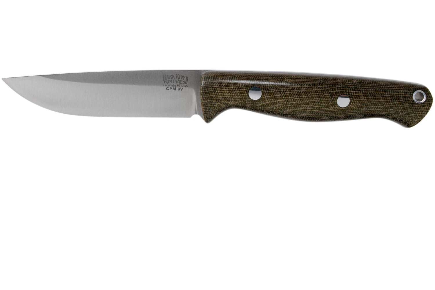 Bark River Gunny Hunter LT CPM 3V Green Canvas Micarta Cuchillo Bushcraft 3 Bark River Gunny Hunter LT CPM 3V Green Canvas Micarta Cuchillo Bushcraft