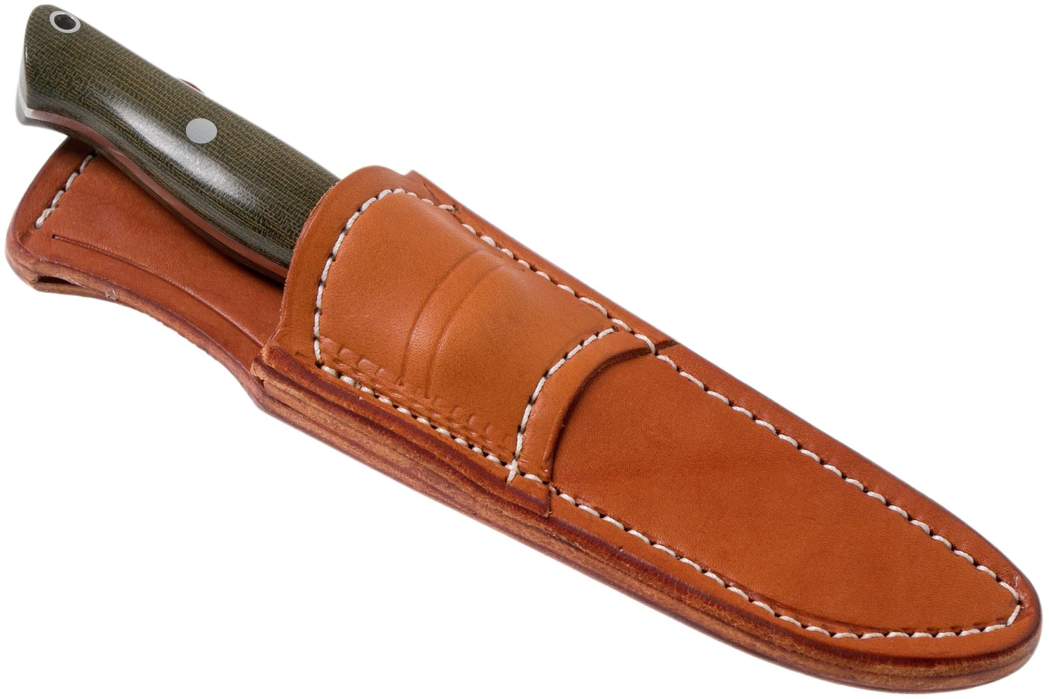 Bark River Gunny Hunter LT CPM 3V Green Canvas Micarta Cuchillo Bushcraft 8 Bark River Gunny Hunter LT CPM 3V Green Canvas Micarta Cuchillo Bushcraft - Image 6