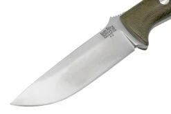 Bark River Bravo 1 A2 Green Canvas Micarta, Cuchillo De Bushcraft -Navaja Tienda BRK07 111GNC 03 barkriver