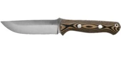 Bark River Bravo 1.2 A2 Brown & Black SureTouch G10 Cuchillo De Exterior