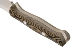 Bark River Bravo 1.2 A2 Brown & Black SureTouch G10 Cuchillo De Exterior -Navaja Tienda BRK07 115BBS 04 bark river knives