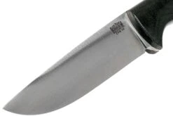 Bark River Bravo 1 LT Hunter CPM 3V, Black Canvas Micarta, Funda Marrón 12 Bark River Bravo 1 LT Hunter CPM 3V, Black Canvas Micarta, Funda Marrón -Navaja Tienda BRK07 121BRKC 03 bark river knives