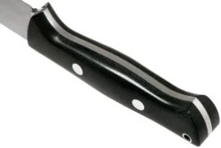 Bark River Bravo 1 LT Hunter CPM 3V, Black Canvas Micarta, Funda Marrón 13 Bark River Bravo 1 LT Hunter CPM 3V, Black Canvas Micarta, Funda Marrón -Navaja Tienda BRK07 121BRKC 04 bark river knives