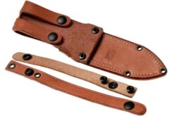 Bark River Bravo 1 LT Hunter CPM 3V, Black Canvas Micarta, Funda Marrón 17 Bark River Bravo 1 LT Hunter CPM 3V, Black Canvas Micarta, Funda Marrón -Navaja Tienda BRK07 121BRKC 08 bark river knives