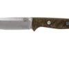 Bark River Bravo 1 CPM 3V Rampless, Green Canvas Micarta, Funda Marrón 2 Bark River Bravo 1 CPM 3V Rampless, Green Canvas Micarta, Funda Marrón -Navaja Tienda BRK07 121GNC RS 01 bark river bravo brk07 121gnc rs 01