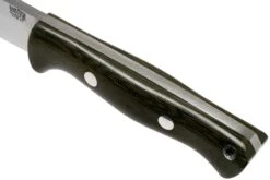 Bark River Bravo 1.5 Rampless CPM 3V Field Knife, Green Canvas Micarta -Navaja Tienda BRK07 122GCMR 05 bark river knives