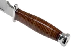 Bark River Teddy A2 Stacked Leather, Double Quillion Cuchillo De Exterior 12 Bark River Teddy A2 Stacked Leather, Double Quillion Cuchillo De Exterior -Navaja Tienda BRK08 114SLDQ 04 bark river knives