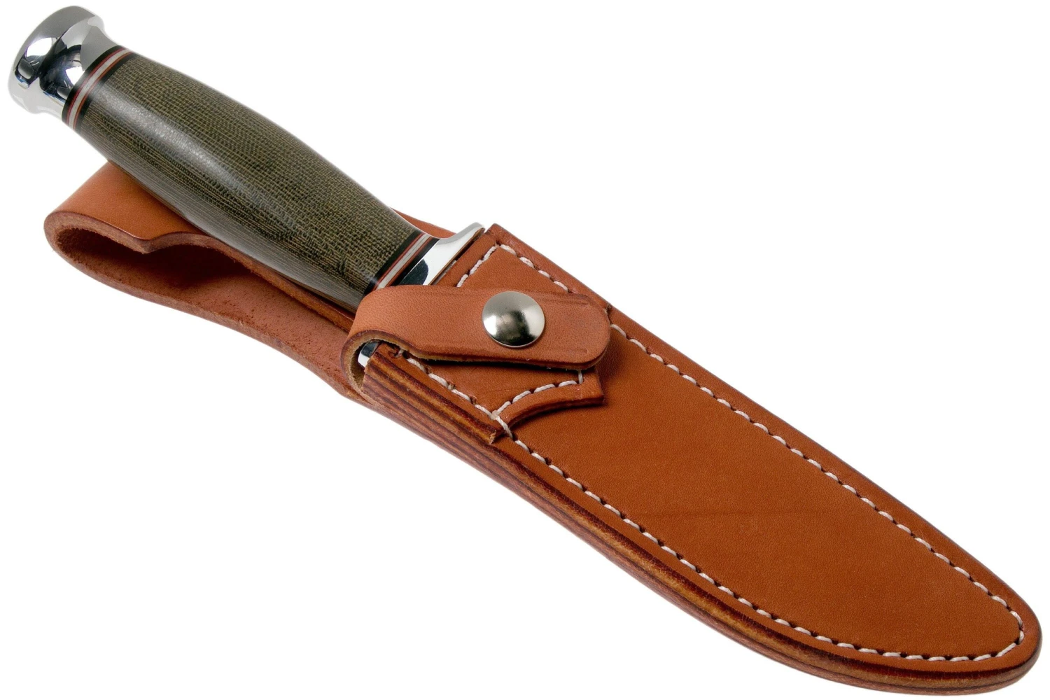 Bark River Boone II CPM 3V Green Canvas Micarta Cuchillo De Exterior 8 Bark River Boone II CPM 3V Green Canvas Micarta Cuchillo De Exterior - Image 6