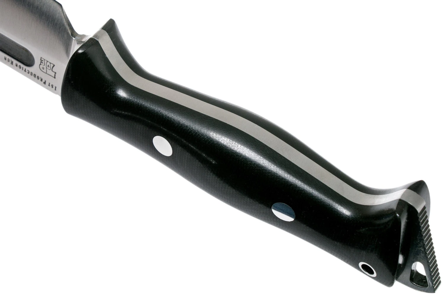 Bark River Bravo Tope Recon Field CPM 3V, Black Canvas Micarta 6 Bark River Bravo Tope Recon Field CPM 3V, Black Canvas Micarta - Image 4