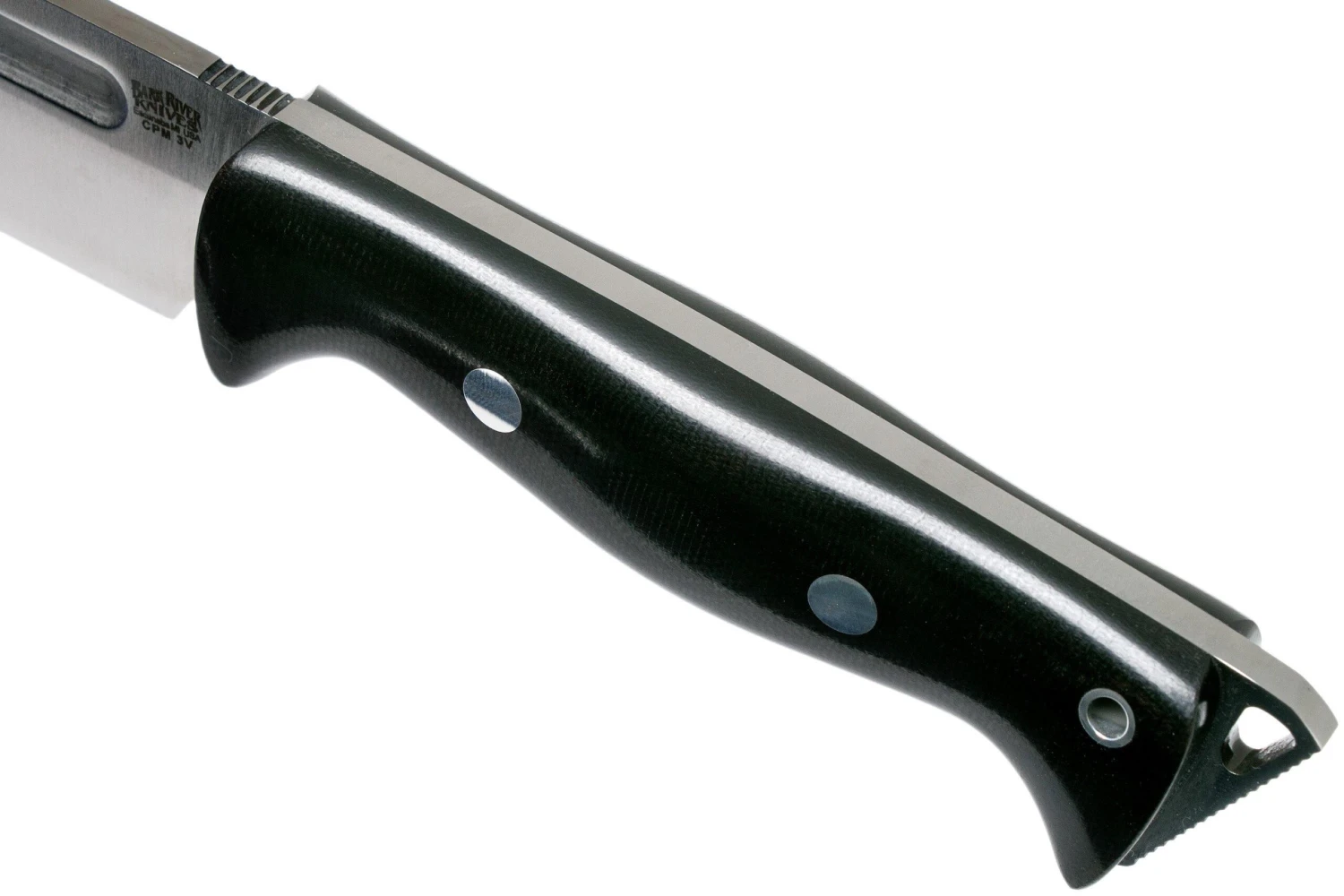 Bark River Bravo Tope Recon Field CPM 3V, Black Canvas Micarta 7 Bark River Bravo Tope Recon Field CPM 3V, Black Canvas Micarta - Image 5