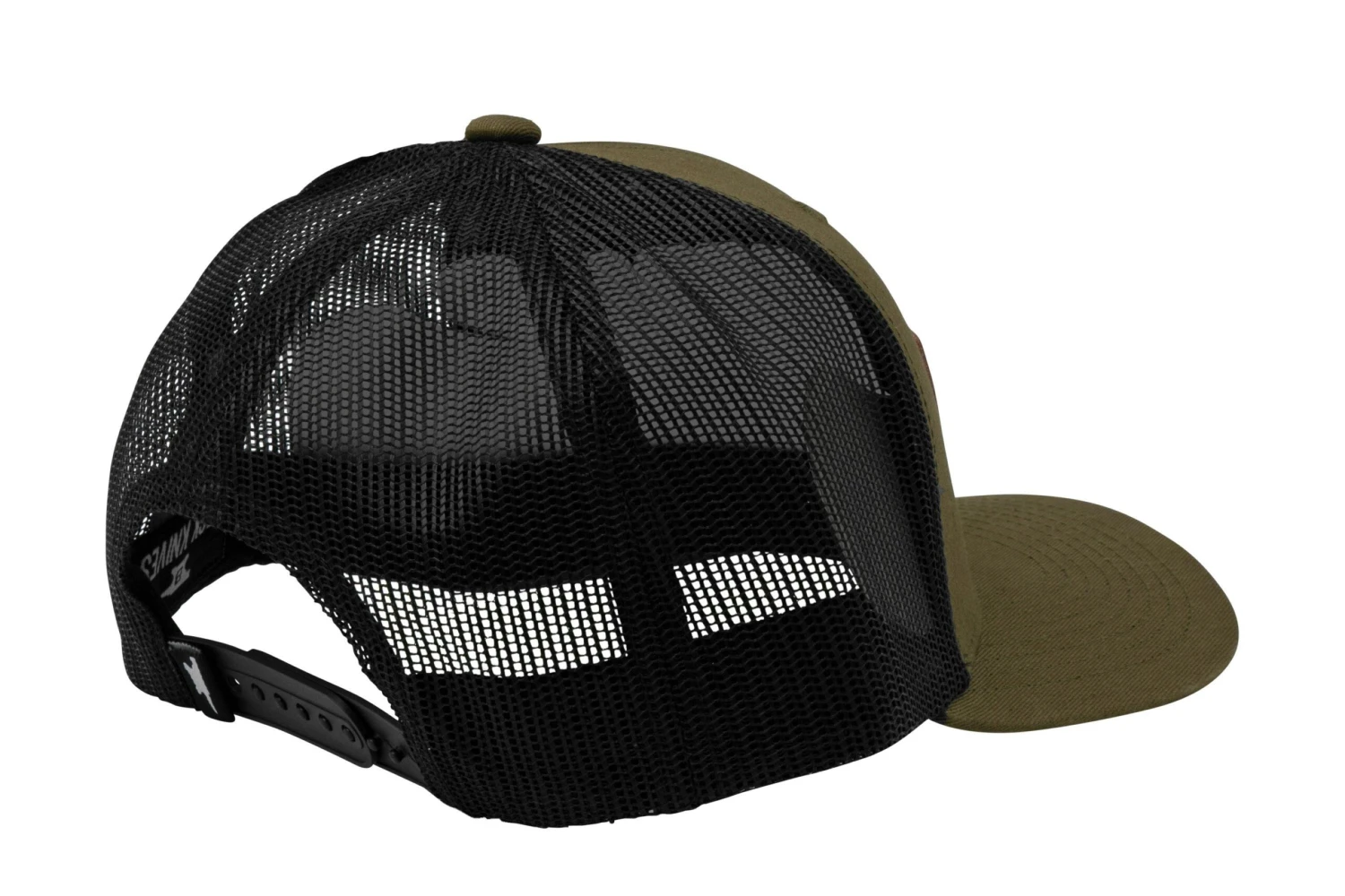 Buck Logo Leather Patch Cap 89160, OD Green/Black, Gorra 4 Buck Logo Leather Patch Cap 89160, OD Green/Black, Gorra - Image 2